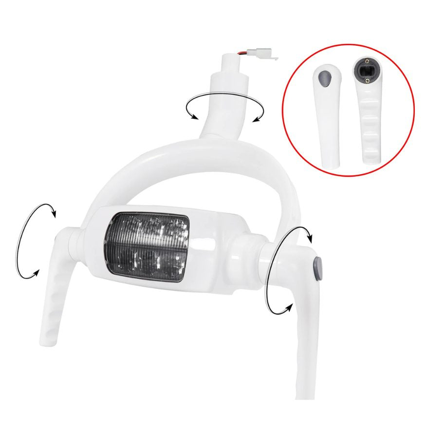 Lampe pour unité dentaire avec capteur de contrôle de température