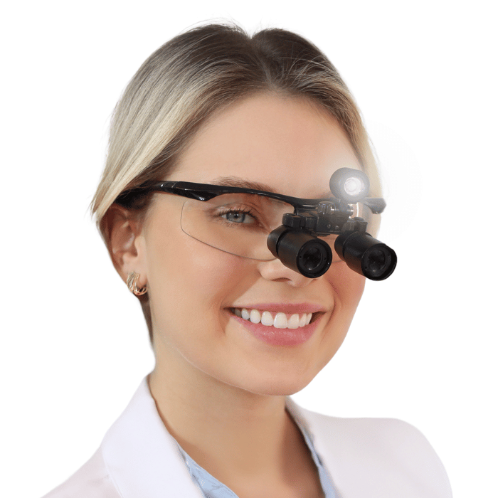 Loupe Macro Vision avec Lampe Frontale et Lentilles 4x