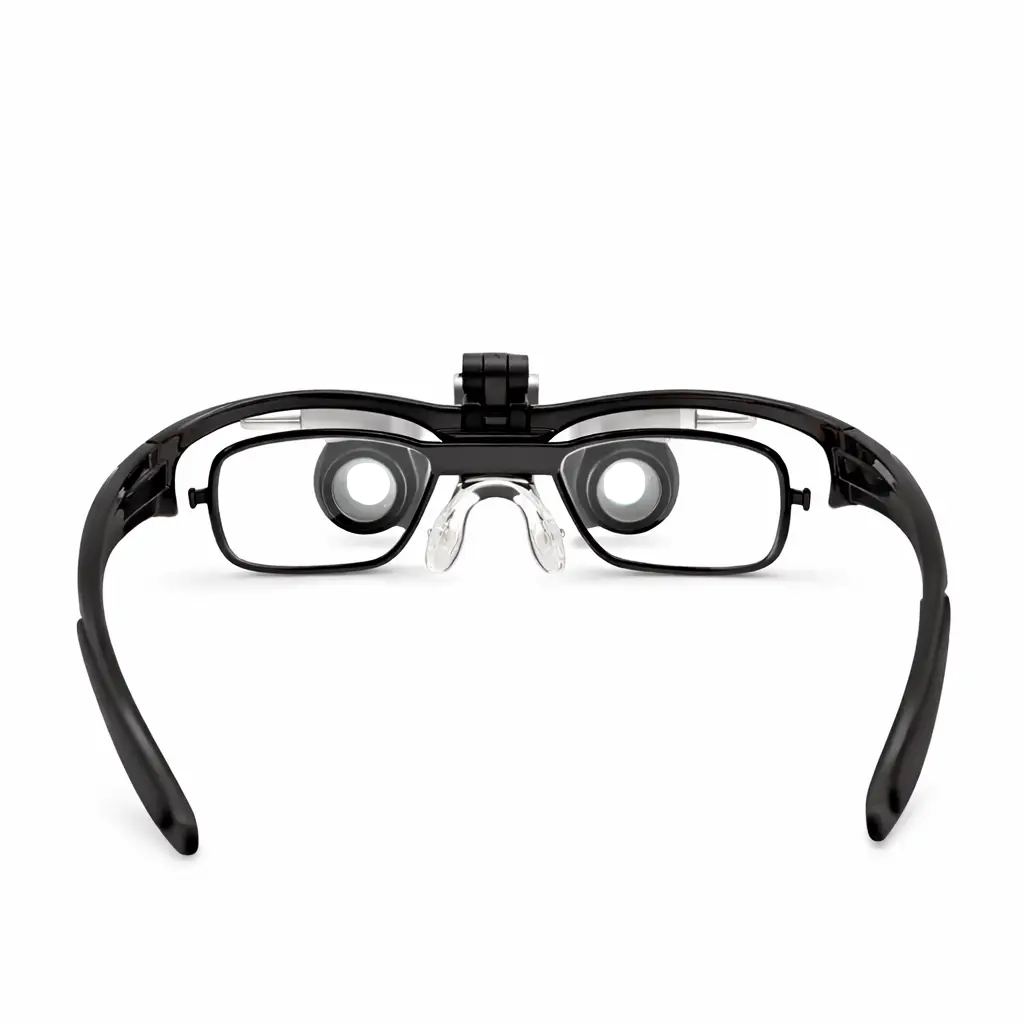 Loupe T1 avec réglage interpupillaire et lampe frontale