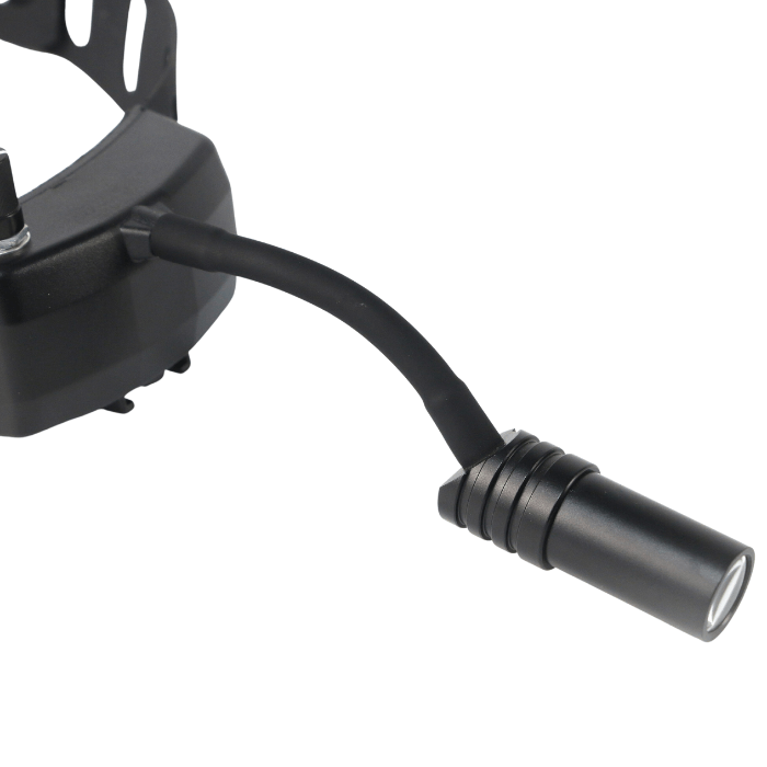 Lámpara frontal con luz led