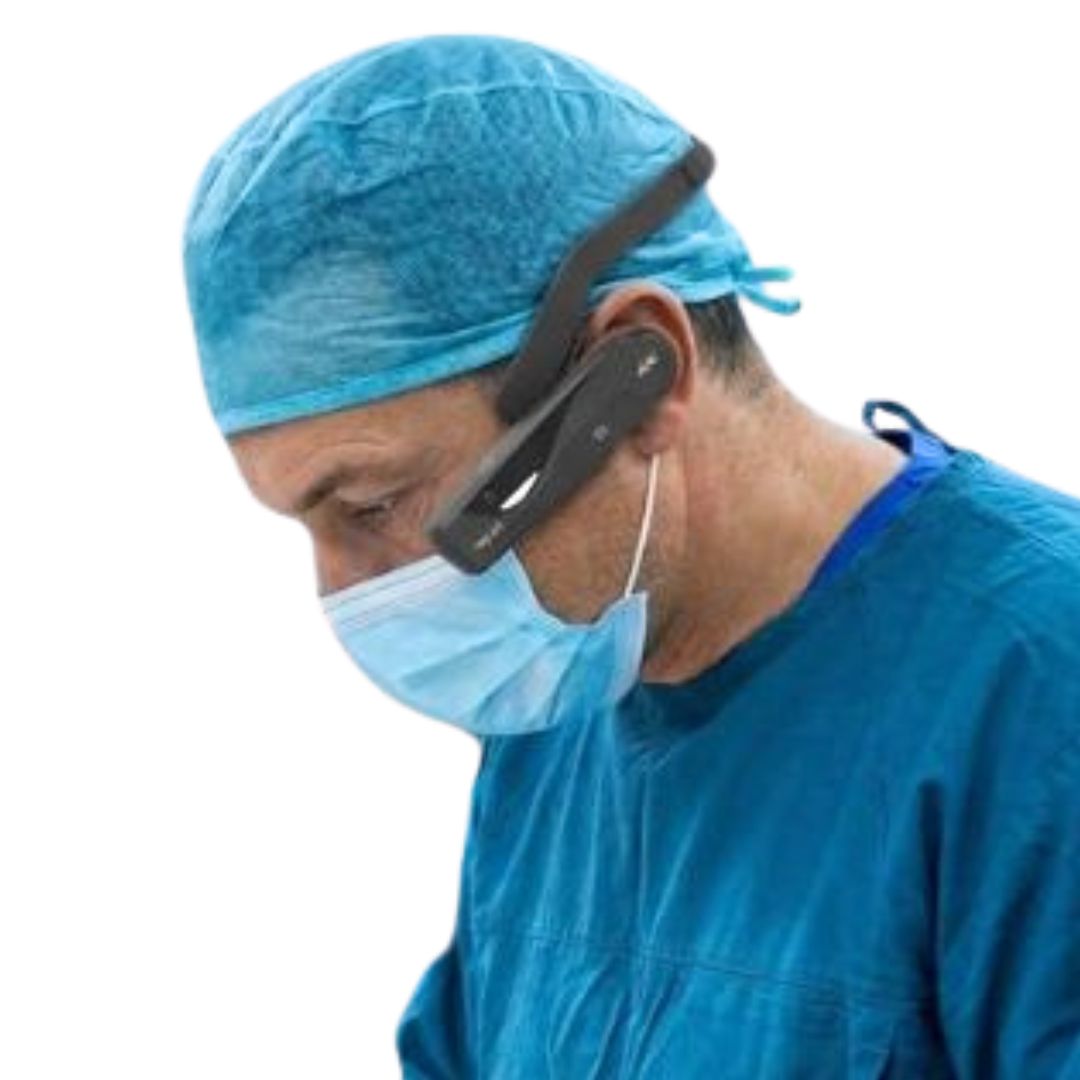 Caméra vidéo portable 4K avec télécommande pour enregistrement en première personne pour procédures esthétiques et médicales