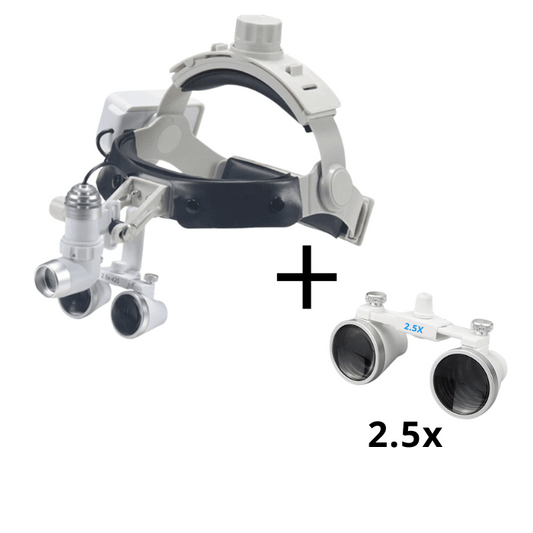 Loupe Pro Vision S avec Lentille 2,5x et 80 000 Lumens