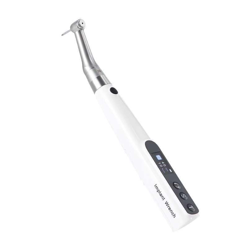 Clé Dynamométrique Électrique avec 16 Embouts + Contre-Angle Inclus