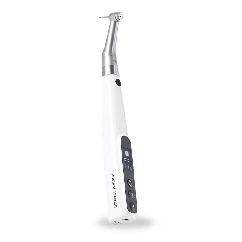 Clé Dynamométrique Électrique avec 16 Embouts + Contre-Angle Inclus