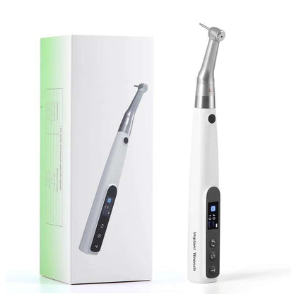 Clé Dynamométrique Électrique avec 16 Embouts + Contre-Angle Inclus