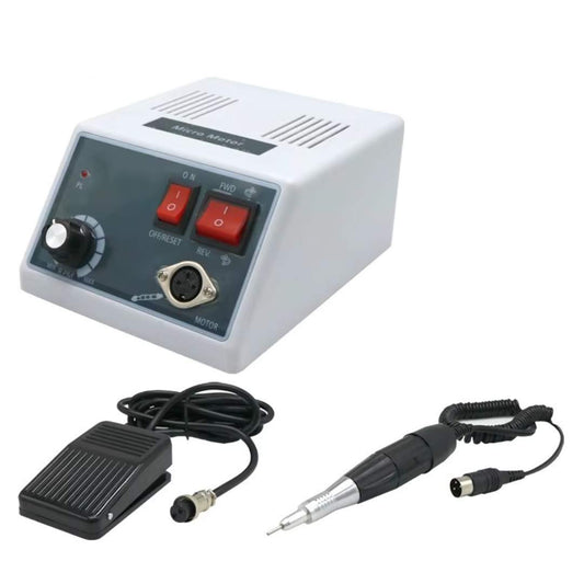Micromoteur Dentaire F3 d'Établi — 35.000 RPM pour le Polissage et l'Ajustement de Prothèses