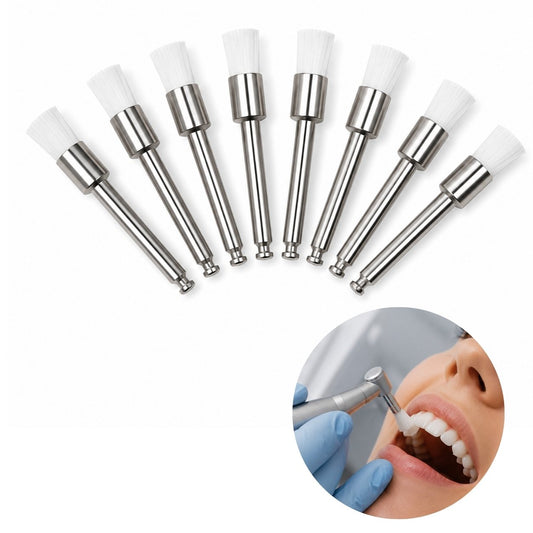100 pcs Brossettes de Polissage Dentaire Jetables