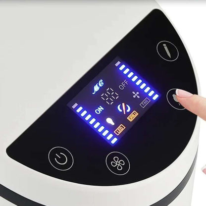 Aspirateur Turbo de 230 W Ultra Puissant avec Aspiration de 35 000 tr/min et Lumière LED