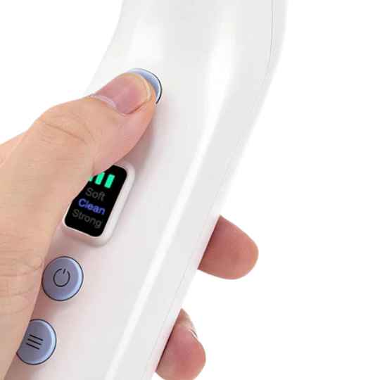 Éliminateur visuel électrique de calculs amygdaliens Kit d'élimination des calculs amygdaliens avec aspiration et seringue d'irrigation Aspiration instantanée des calculs amygdaliens