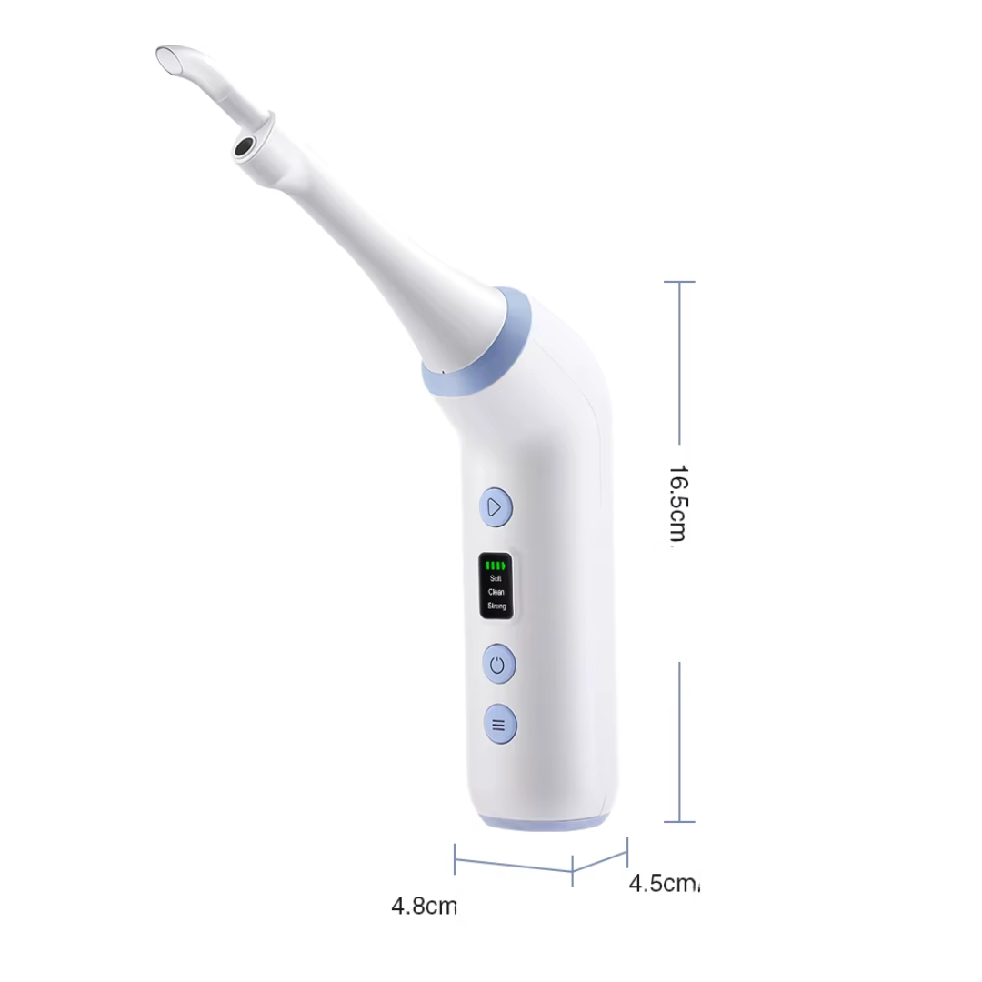Éliminateur visuel électrique de calculs amygdaliens Kit d'élimination des calculs amygdaliens avec aspiration et seringue d'irrigation Aspiration instantanée des calculs amygdaliens