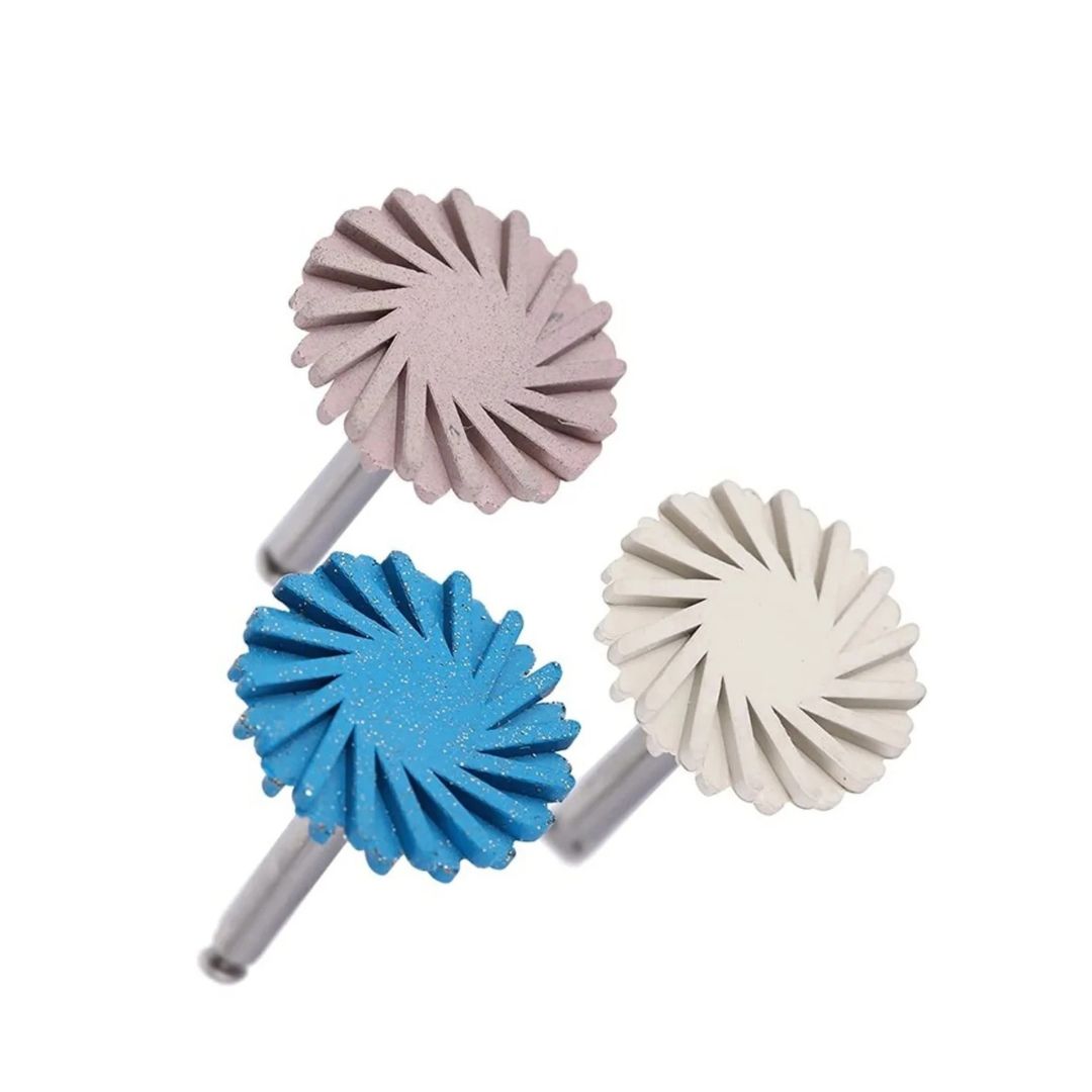 Système de polissage diamanté RA (basse vitesse) pour résine et céramique – 6 pièces