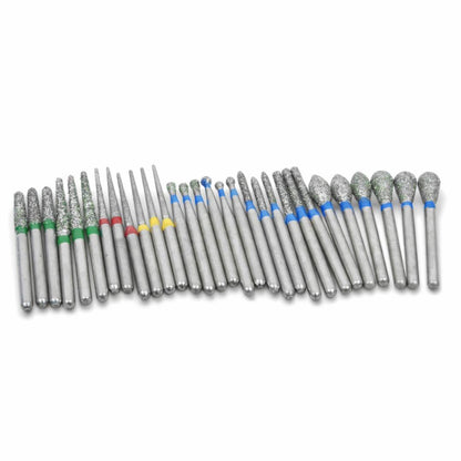 Fraiseurs en aluminium autoclavables pour 30 fraises pour turbine à grande vitesse