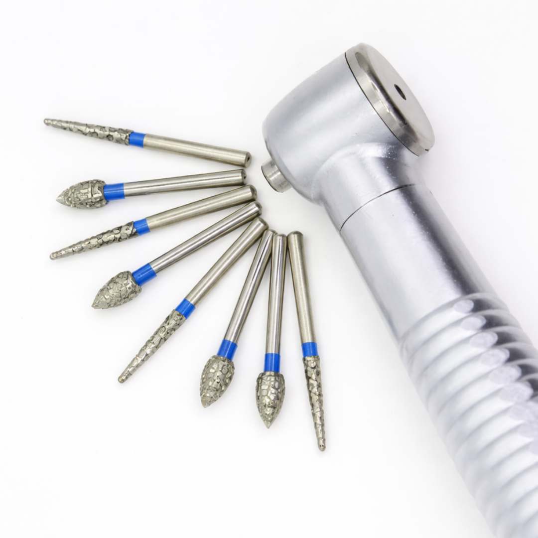 Fraiseurs en aluminium autoclavables pour 30 fraises pour turbine à grande vitesse