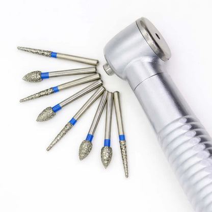 Fraiseurs en aluminium autoclavables pour 30 fraises pour turbine à grande vitesse