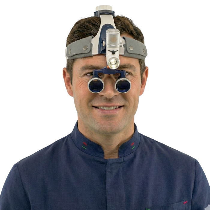 Loupe Chirurgicale - Lentilles 2,5x/3,5x et Lampe de Poche Super Puissante de 80 000 Lumens