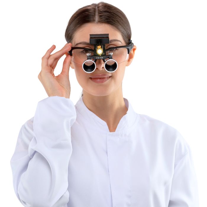 Loupe X1 Pro - Lentilles 2,5x/3,5x et Lampe Rechargeable Sans Fil
