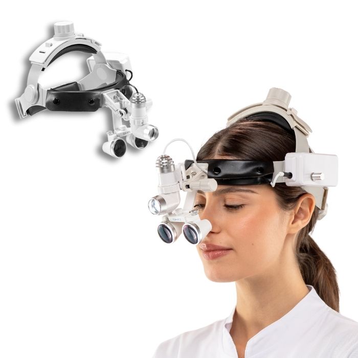 Loupe Pro Vision S avec Lentille 2,5x ou 3,5x et 80 000 Lumens






