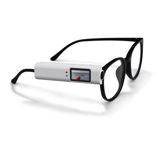 Mini Caméra 2,7K avec Vue à la Première Personne pour Loupe et Lunettes Correctrices