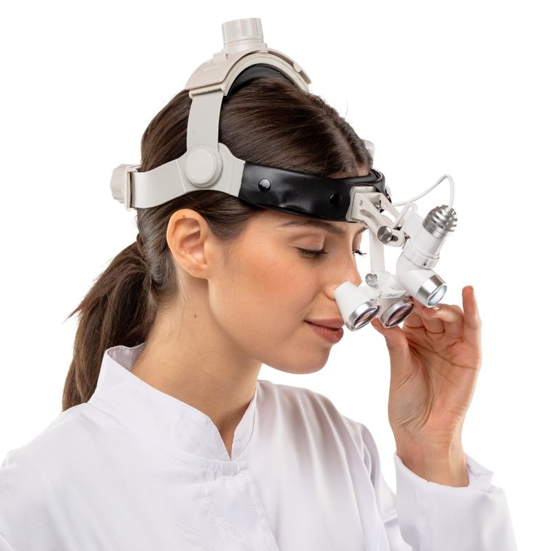 Loupe Pro Vision S avec Lentille 2,5x ou 3,5x et 80 000 Lumens







