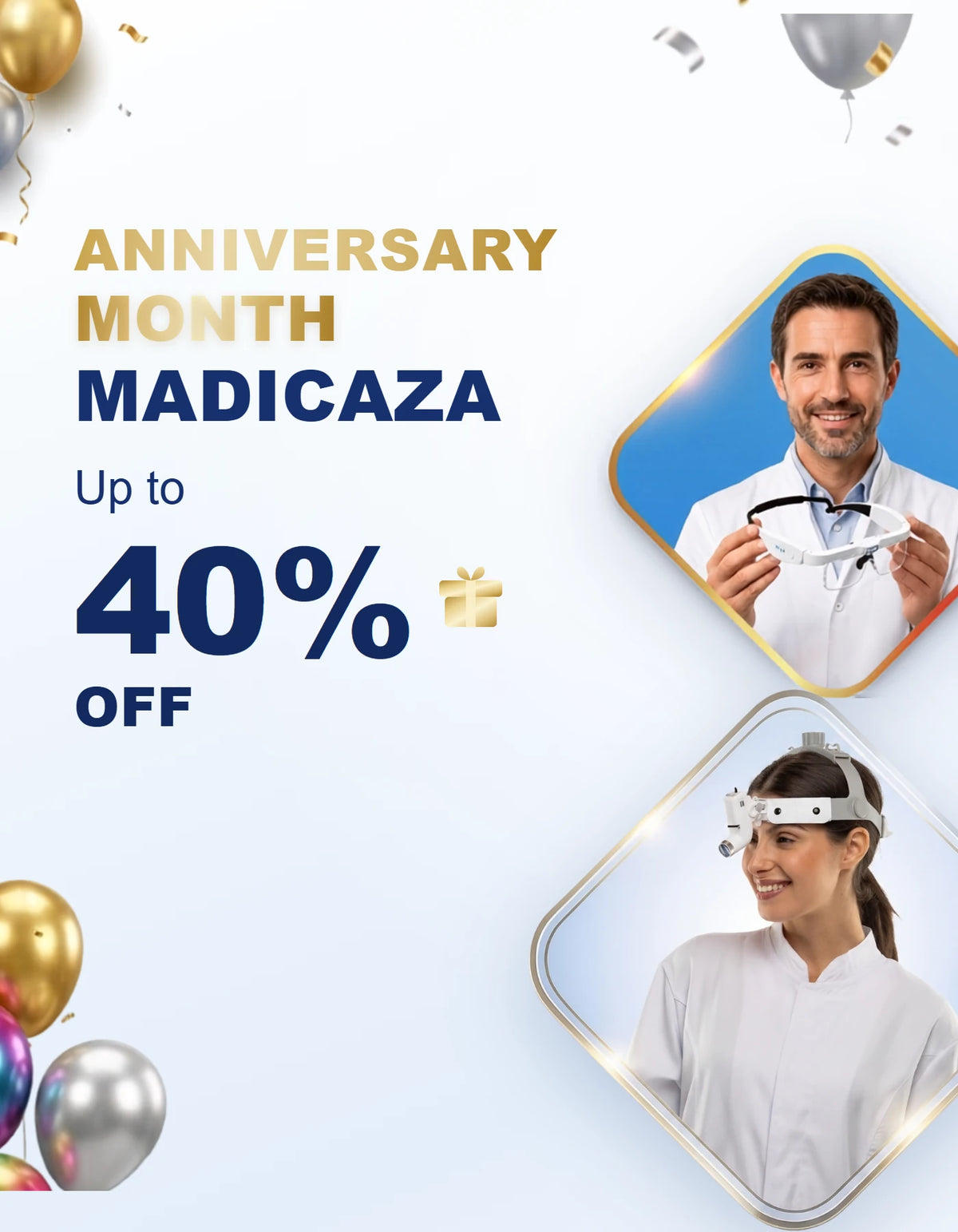 Anniversary Month Madicaza — Up to 40% off