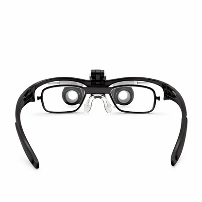 Loupe T1 avec réglage interpupillaire et lampe frontale